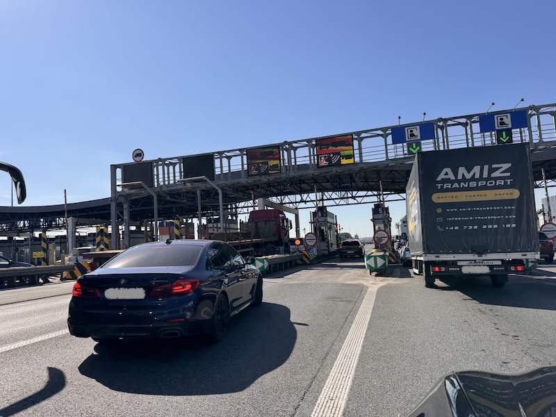 Utrudnienia na autostradzie