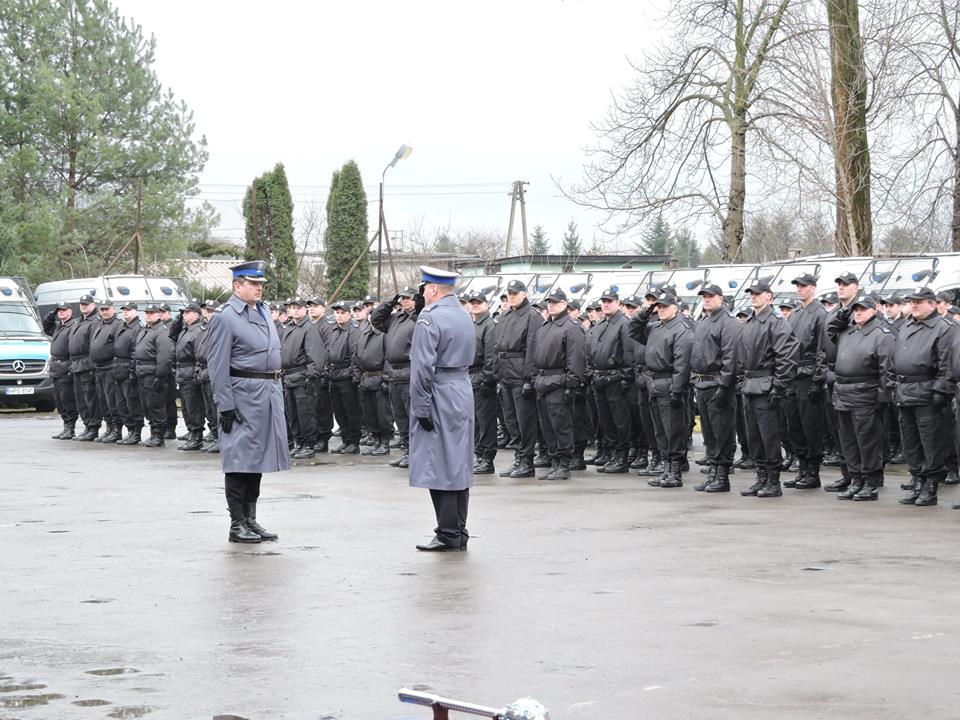 Uroczyste pożegnanie Dowódcy Oddziału Prewencji Policji w Krakowie inspektora Krzysztofa Bogusławskiego
