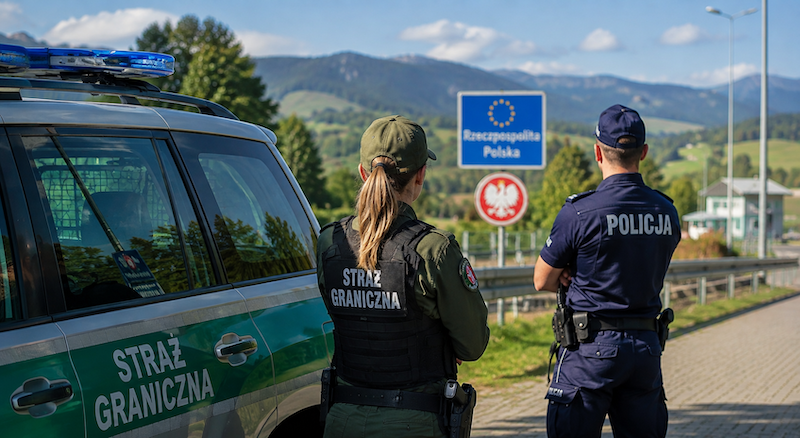 Szybka współpraca polskich i słowackich służb uratowała kobietę