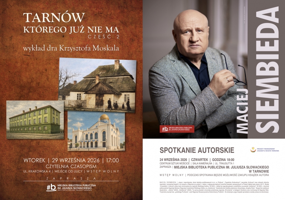 Dwa wyjątkowe spotkania. Maciej Siembieda i podróż do miasta, którego już nie ma