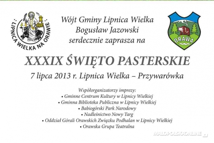  XXXIX Święto Pasterskie w Lipnicy Wielkiej