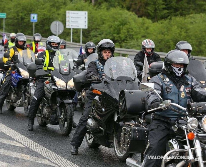 Pożegnanie węgierskich motocyklistów (zdjęcia)