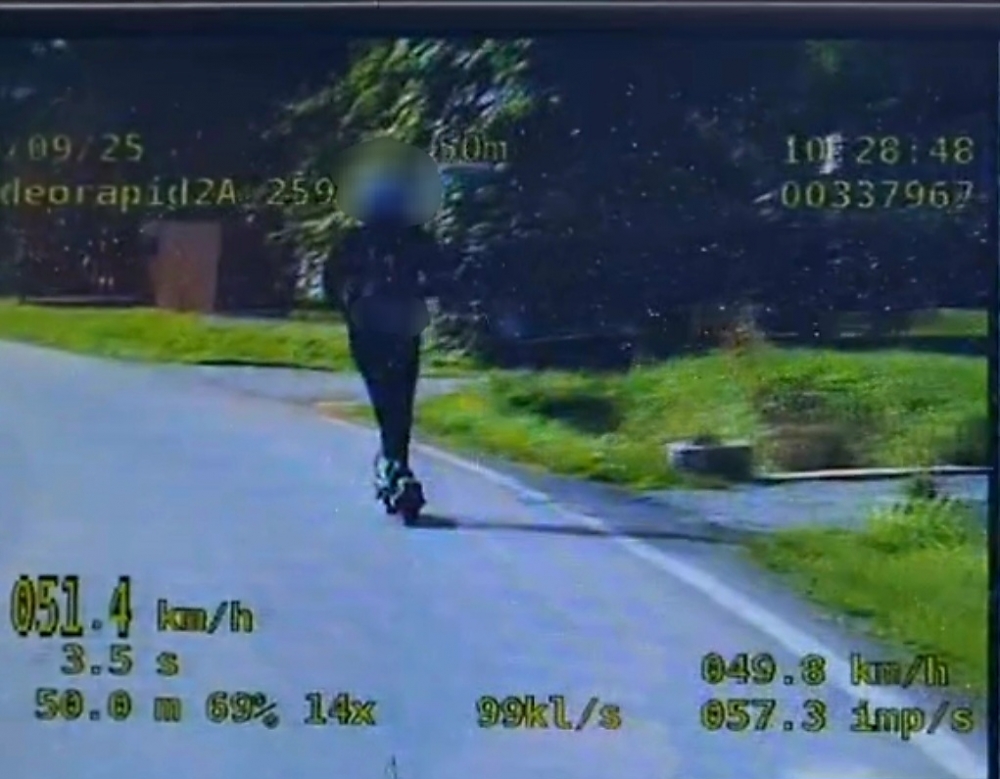 51 km/h na hulajnodze elektrycznej