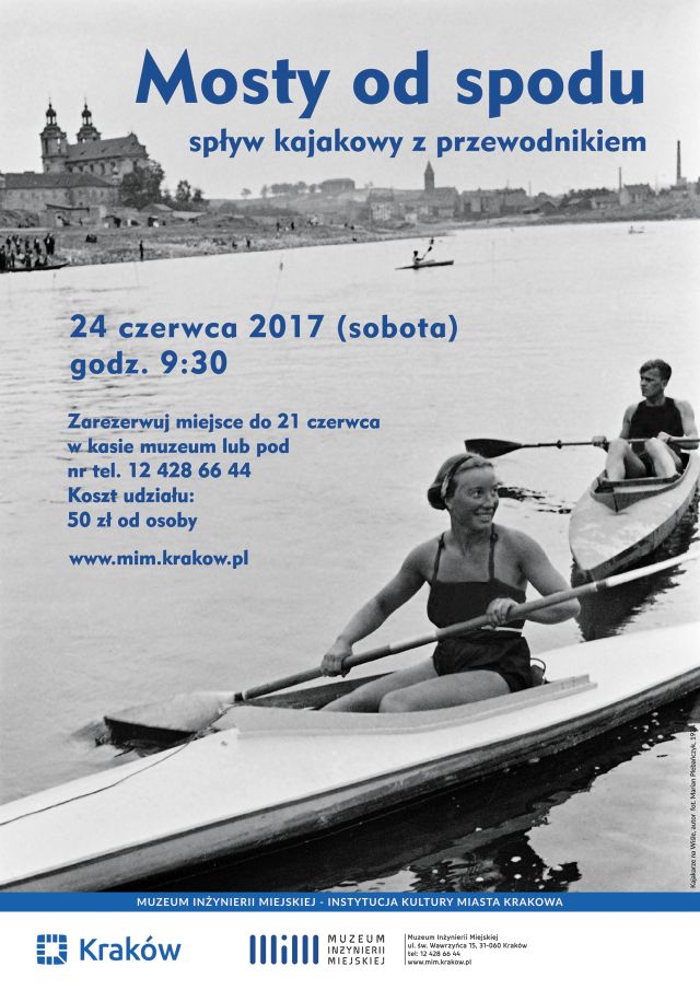 „Mosty od spodu” – spływ kajakowy z przewodnikiem