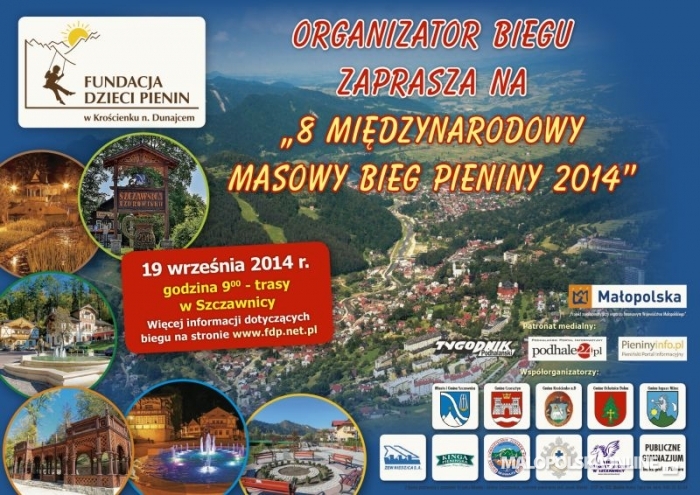 Międzynarodowy Masowy Bieg - Pieniny 2014
