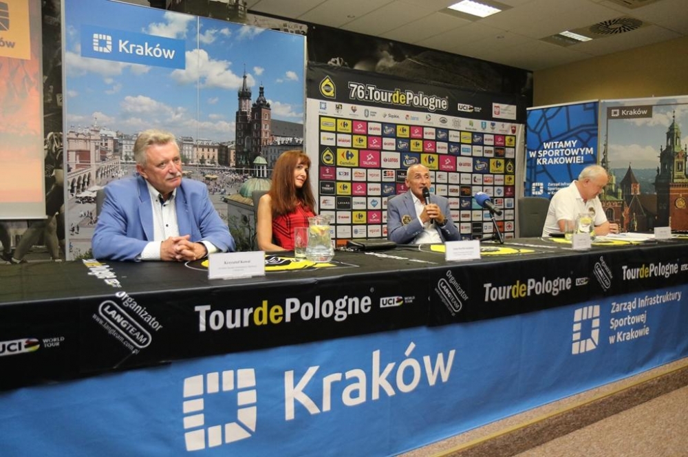 Konferencja prasowa przed 76. Tour de Pologne 