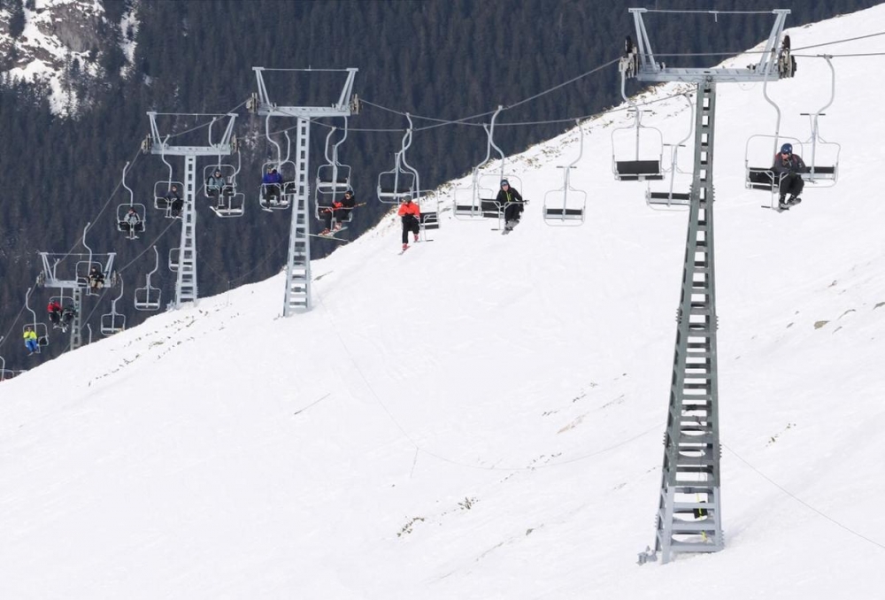 Kolejka w Kotle Goryczkowym. Zdj. PKL