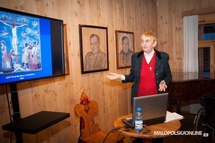 Wykład prof. Reginy Chłopickiej o muzyce pasyjnej (zdjęcia)