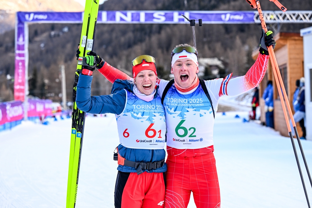 Medal Polaków w biathlonie na uniwersjadzie (zdjęcia)