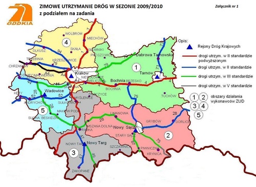 Akcja Zima na drogach Małopolski. "Na utrzymanie zimowe nigdy nie zabraknie pieniędzy"