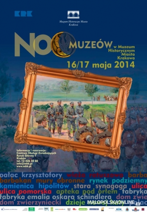 Muzeum Historyczne Miasta Krakowa zaprasza na dziesiątą edycję Nocy Muzeów