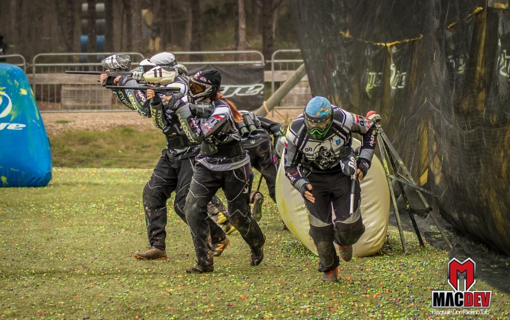 Ghosts Podhale na mistrzostwach Europy w paintballu sportowym