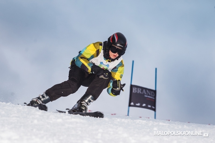 Zawody narciarskie i snowboardowe SLALOM GIGANT w Orawce (zdjęcia)