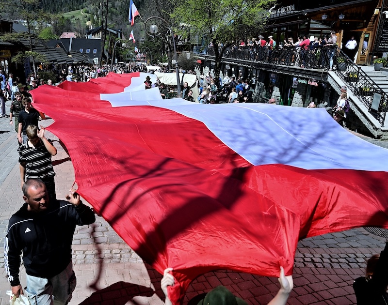 Zakopane uczciło rocznicę uchwalenia Konstytucji 3 Maja (zdjęcia)