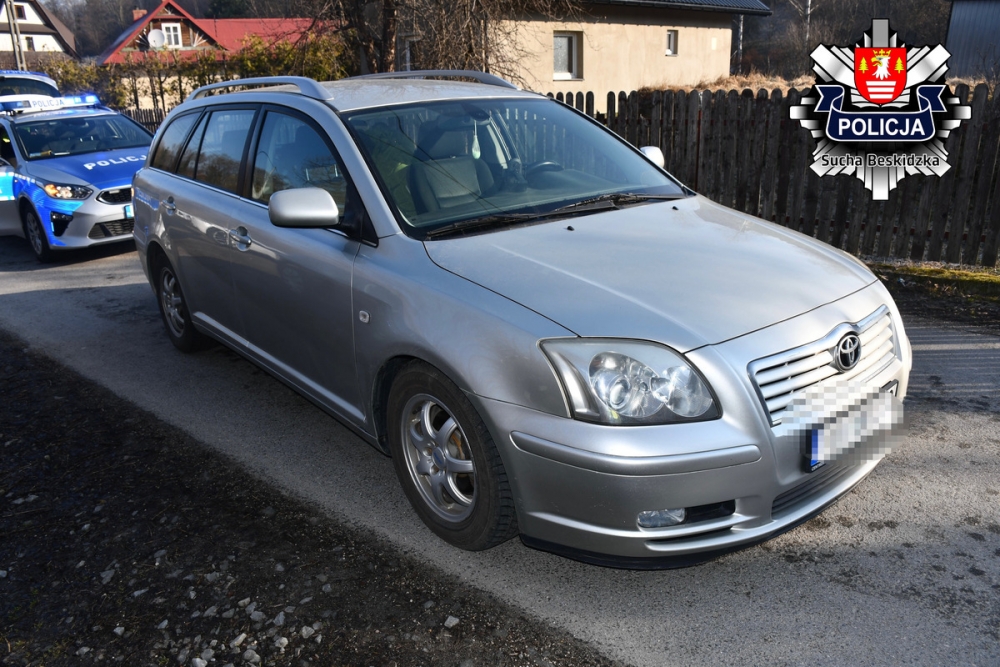 Pijany kierowca z rocznym dzieckiem