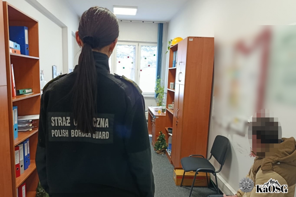 Obywatel Gruzji z decyzją o zobowiązaniu do powrotu