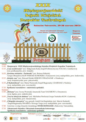 Sejmik teatralny w Bukowinie Tatrzańskiej