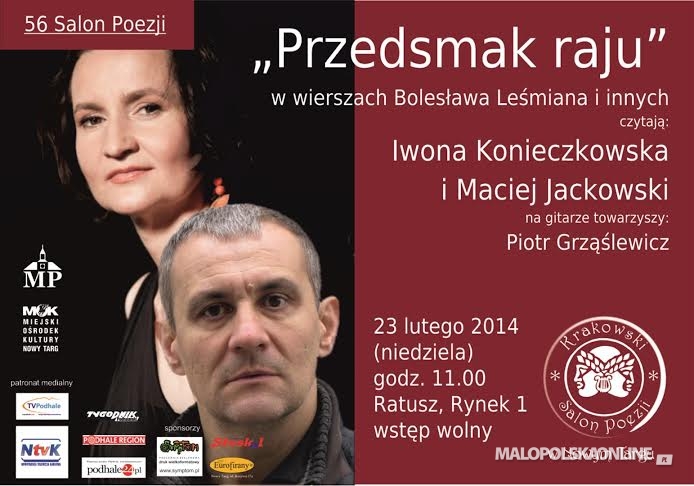 56 salon poezji "Przedsmak raju w wierszach Bolesława Leśmiana i innych"