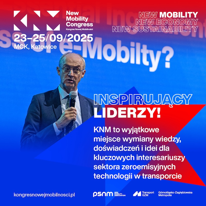 Kongres Nowej Mobilności 2025: Największe w Europie Środkowo-Wschodniej Targi Zrównoważonej Mobilności <em>(art. sponsorowany)</em>