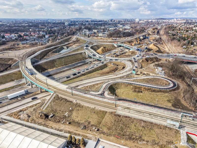 Utrudnienia drogowe przy Grodzkim Urzędzie Pracy w Krakowie