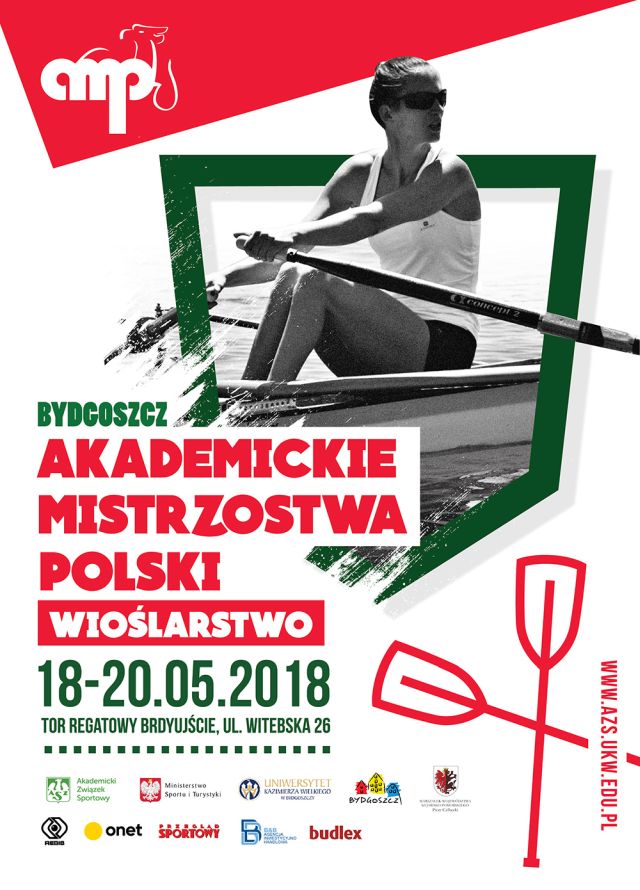 Bydgoszcz będzie w sobotę gospodarzem Akademickich Mistrzostw Polski w wioślarstwie