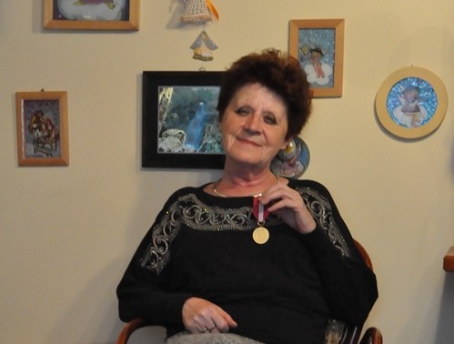 Ewa Zachwieja uhonorowana Złotym Medalem za Długoletnią Służbę