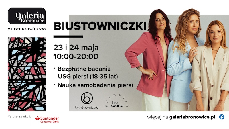 Biustowniczki wracają do Krakowa