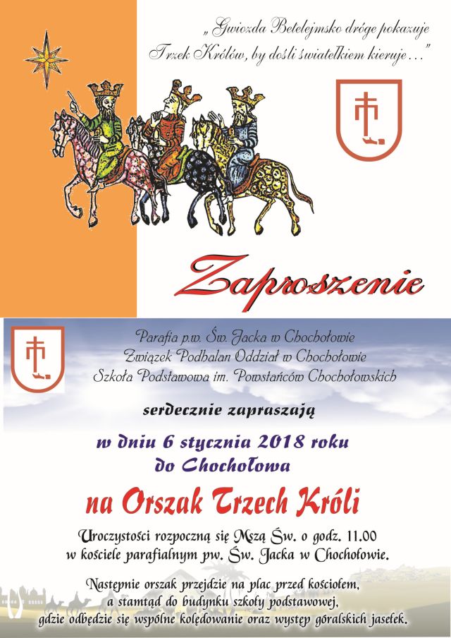 Orszak Trzech Króli w Chochołowie