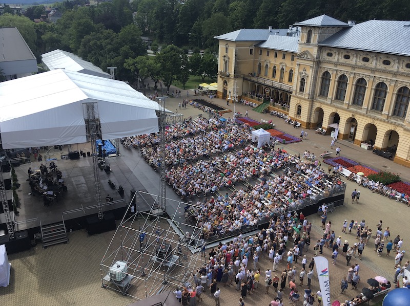 Koncert promenadowy w ramach Festiwalu im. Jana Kiepury w 2019 roku