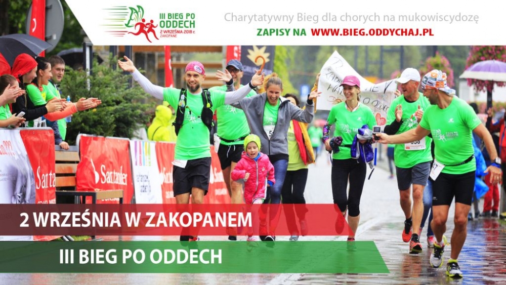 Twoja obecność ma wielkie znaczenie – 5 km dla chorych na mukowiscydozę w Biegu po oddech 