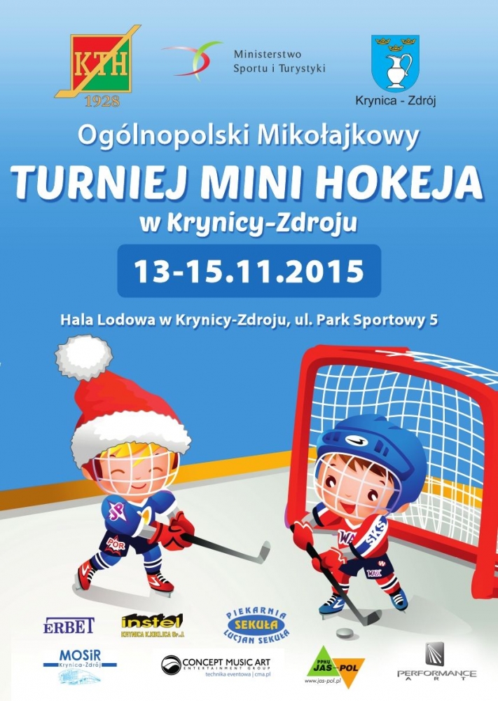 Ogólnopolski Mikołajkowy Turniej Mini Hokeja w Krynicy-Zdroju