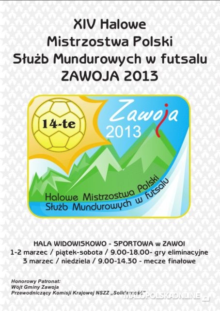 Mistrzostwa Polski Służb Mundurowych w Zawoi