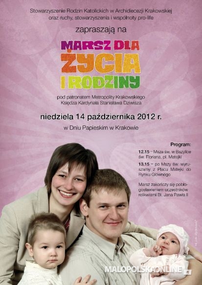 Marsz dla życia i Rodziny