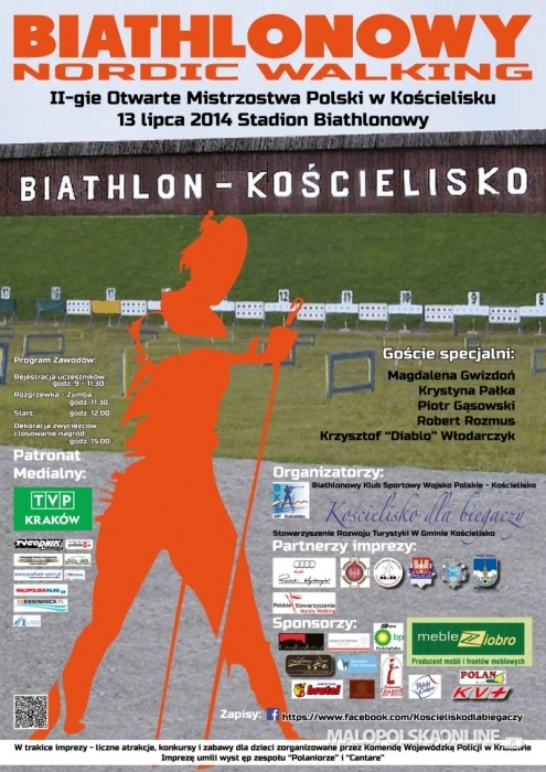 Biathlonowy Nordic Walking - II Otwarte Mistrzostwa Polski