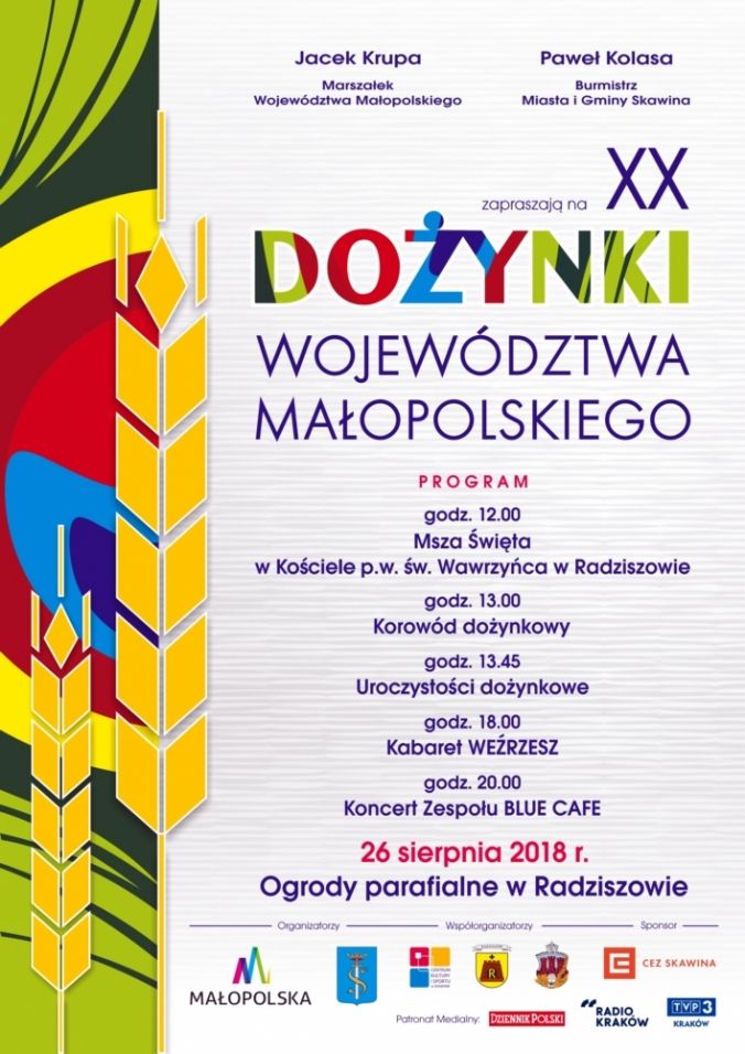Święto małopolskich rolników już w niedzielę