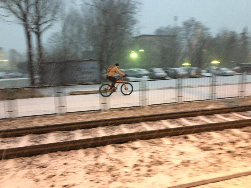 Na dwóch kółkach przez zimowy Kraków