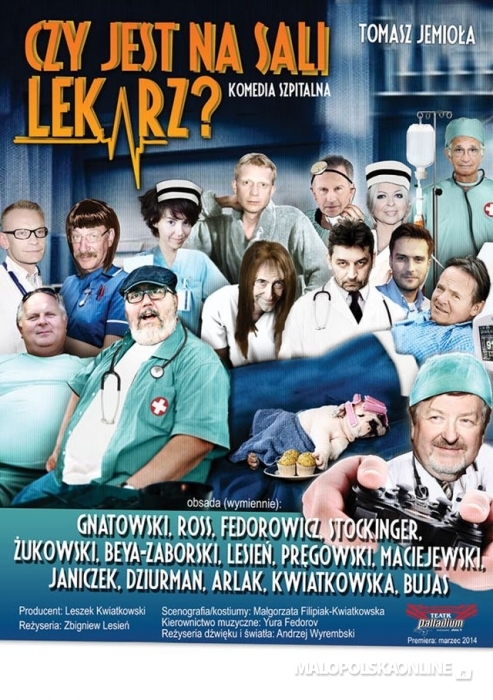 Spektakl "Czy jest na sali lekarz?"