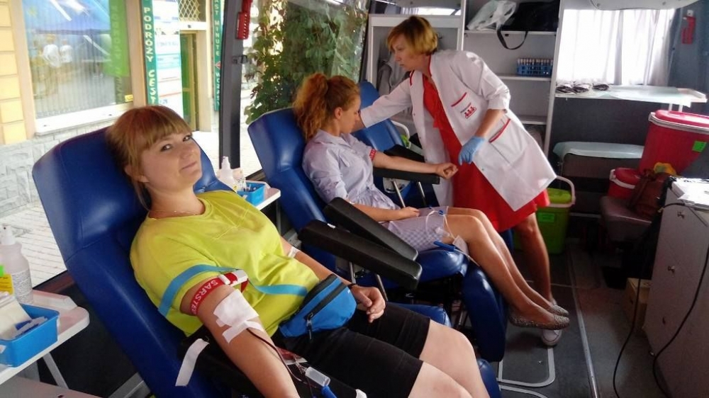 Akcja krwiodawstwa "Służyć poprzez Przyjaźń"