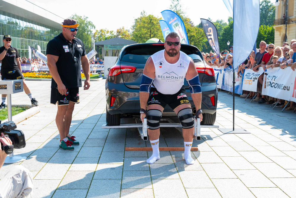 Zmagania siłaczy w Krynicy Zdroju