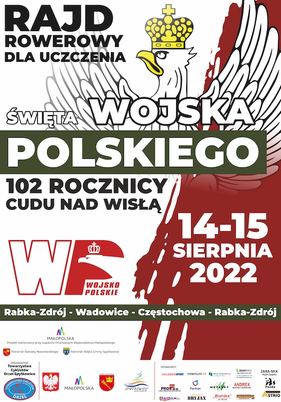 Rowerowy Rajd Święta Wojska Polskiego i Cudu nad Wisłą