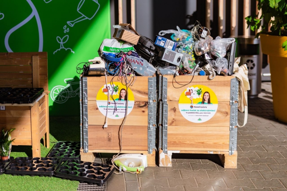 Punkt zbiórki elektrośmieci