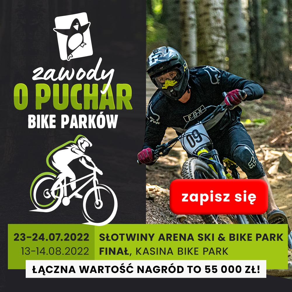 Zawody rowerowe o Puchar Bike Parków Grupy Pingwina