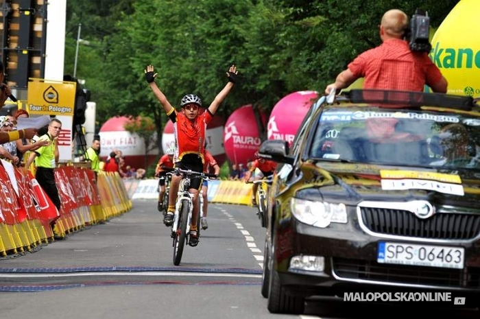 Nutella Mini Tour de Pologne. Drużynowo najlepsi kolarze ze Skomielnej (duża galeria)