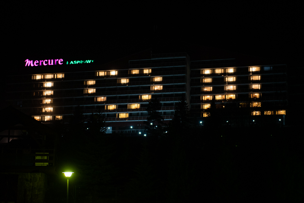 Na Hotelu Kasprowy pojawiło się wyznanie (zdjęcia)
