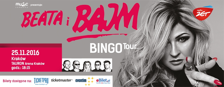 Beata i Bajm - Bingo Tour w TAURON Arenie w Krakowie