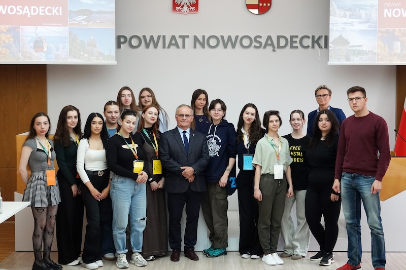 Wizyta studentów z Ukrainy i Mołdawii (zdjęcia)