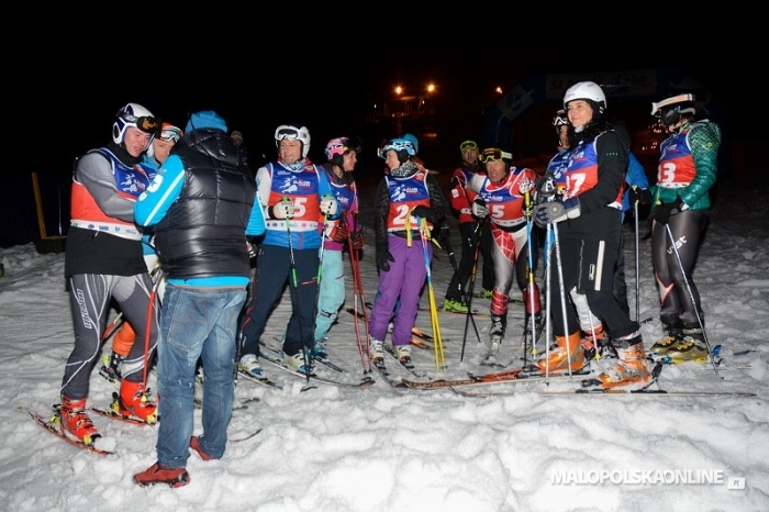 Maraton narciarski. Rekord Polski 559 km w slalomie gigancie (zdjęcia)