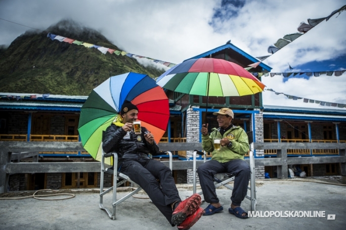 Andrzej Bargiel już pod Manaslu