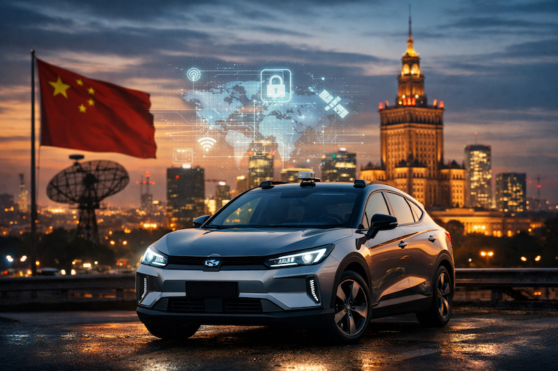 Samochód jak smartfon? „Rzeczpospolita” ostrzega przed ryzykiem związanym z chińskimi autami elektrycznymi