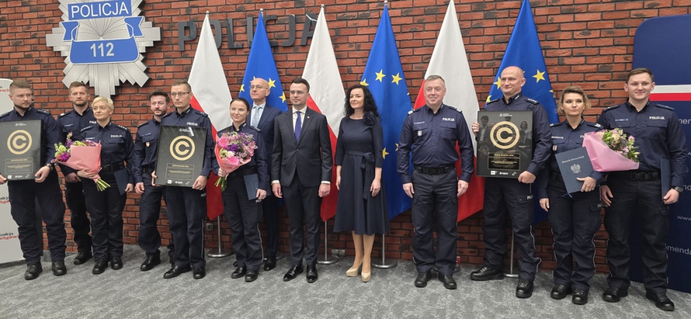 Złote Blachy dla małopolskich policjantów
